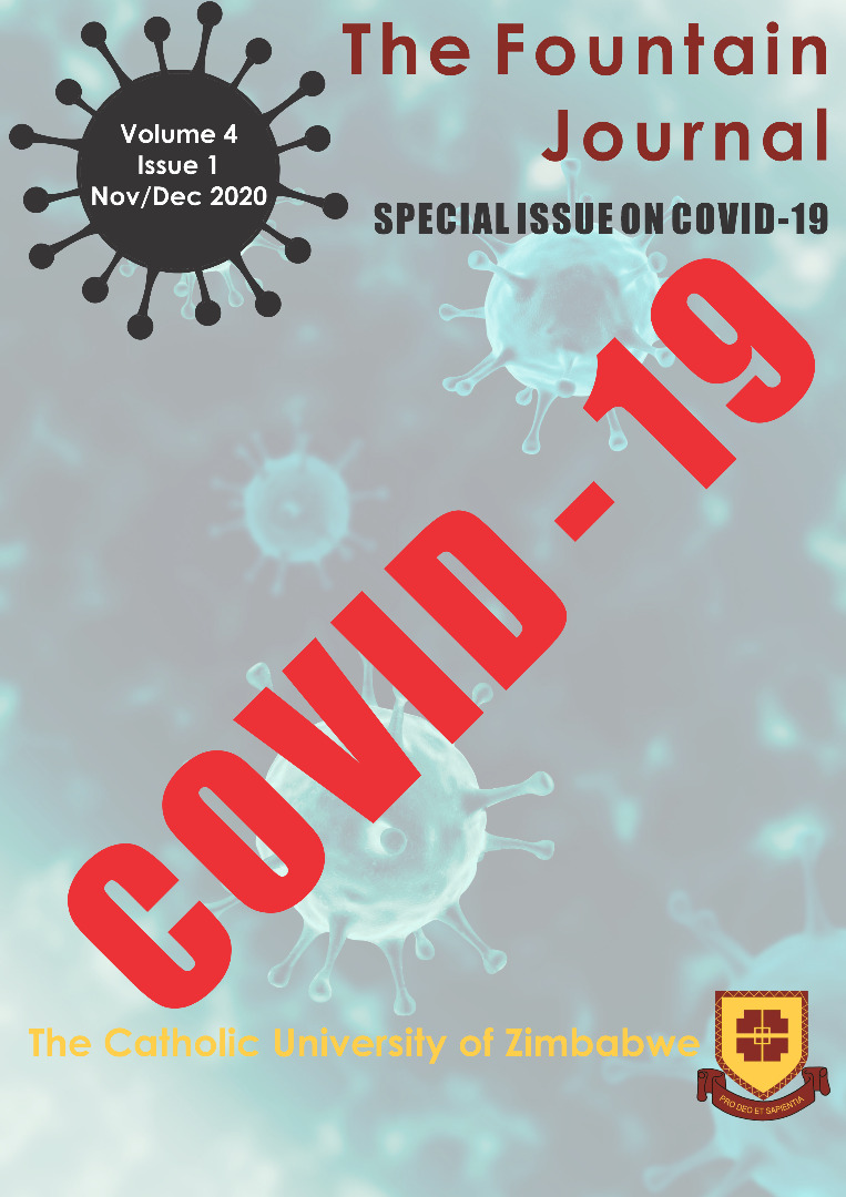 Cover page Special Issue on Covid-19